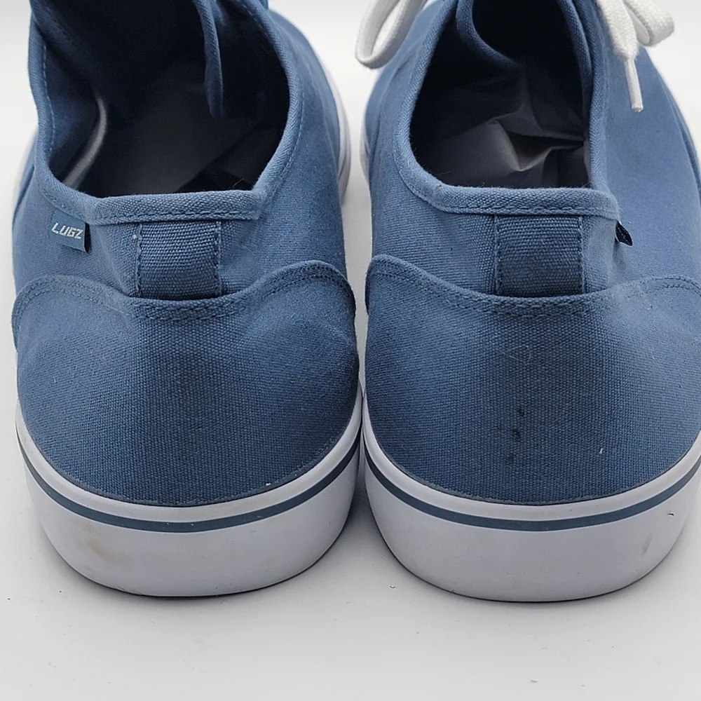 Lugz Men's Denim Blue Sneakers with White Accents SIZE 16  #1667‎